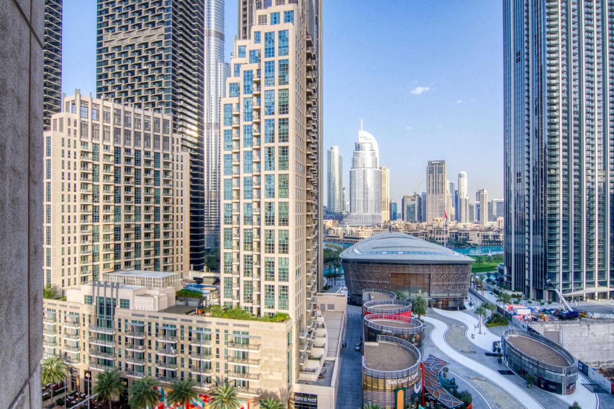 The Lofts - Luxurious Space With Burj Khalifa View Dubái Exterior foto